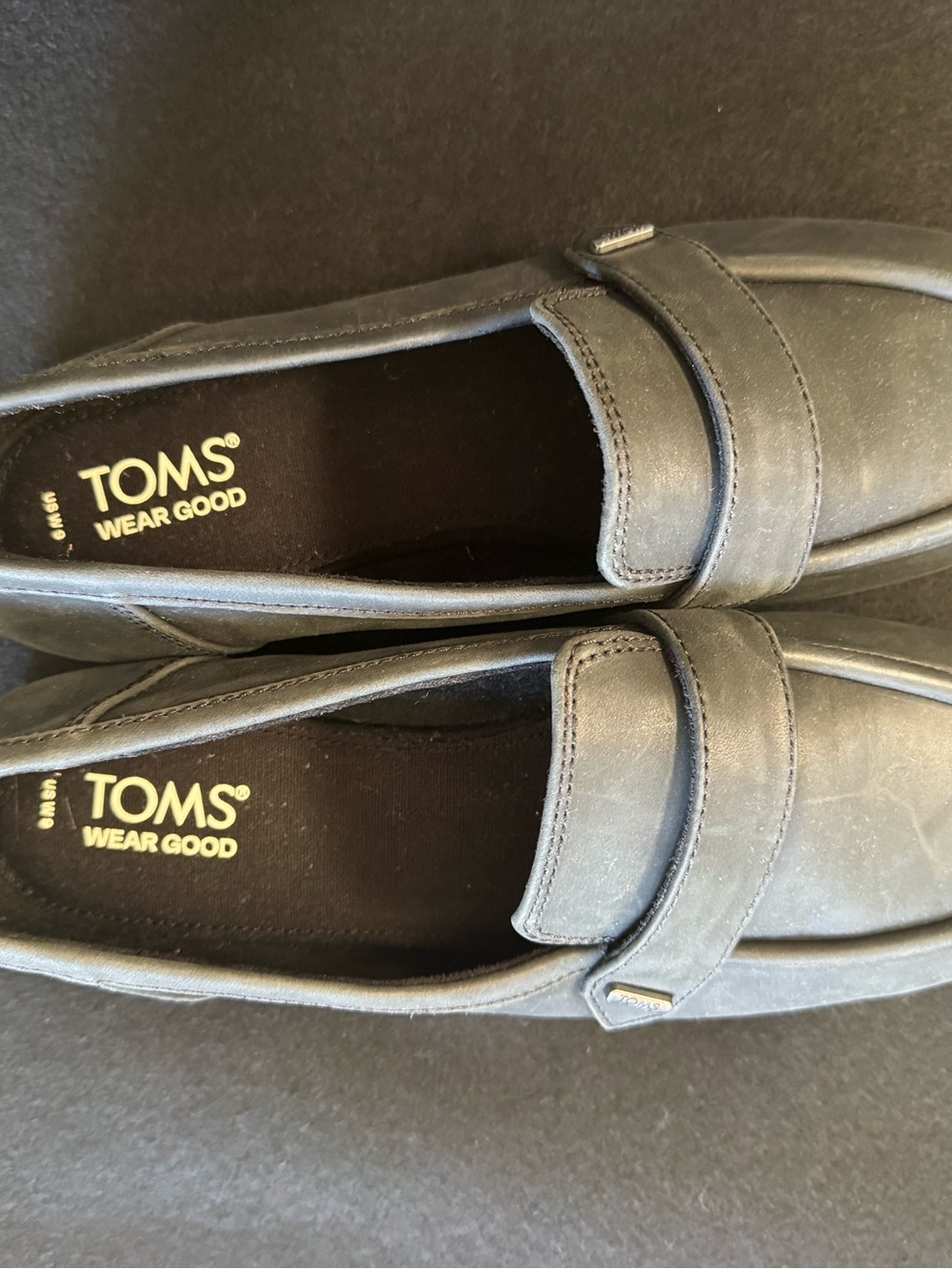 Women’s Black Slip-On Loafers